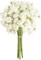 18-Piece Ivory Artificial Ranunculus Flowers with Stems – Faux Silk Mini Ranunculus Bouquet Fillers for DIY Floral Arrangements, Wedding Bouquets, Centerpieces & Bridal Shower Decorations
